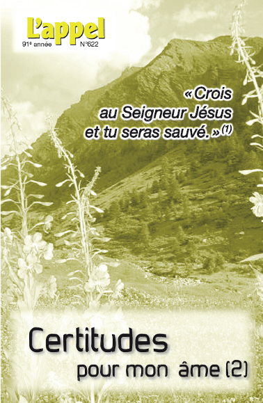 Certitudes pour mon âme (2)