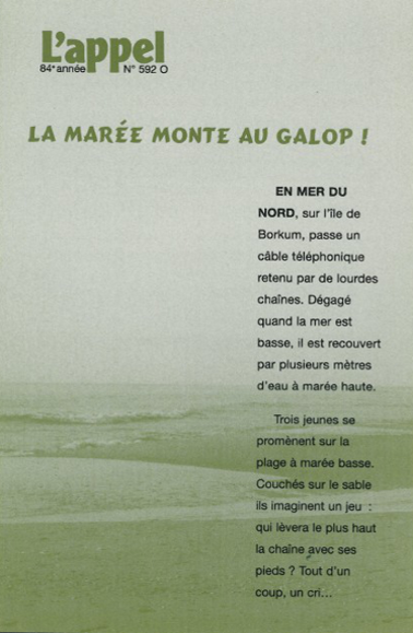 La marée monte au galop !