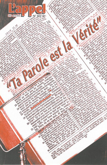 Ta Parole est la Vérité