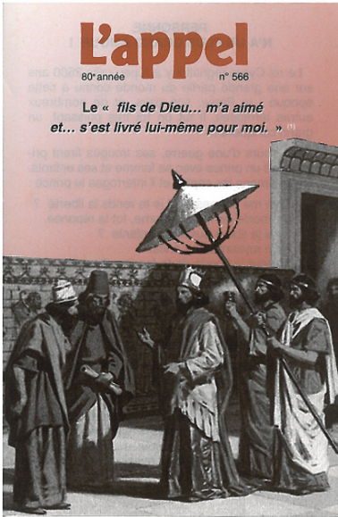 Le fils de Dieu... m'a aimé...