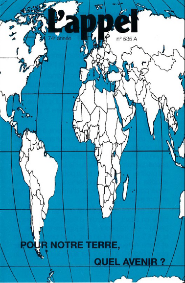 Pour notre terre, quel avenir ?