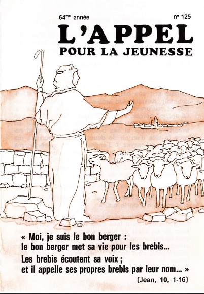 Moi, je suis le bon berger... Les brebis écoutent sa voix...